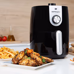 Orbegozo FDR 27 friggitrice Singolo 2,5 L Indipendente 1200 W Friggitrice ad aria calda Nero, Grigio - Vista aggiuntiva 3