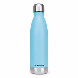 Orbegozo TRL 503, 500 ml, Ciano, Acciaio inox, Acciaio inox, 24 h, 12 h, Tappo avvitabile