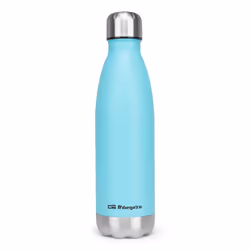 Orbegozo TRL 753, 750 ml, Ciano, Acciaio inox, Acciaio inox, 24 h, 12 h, Tappo avvitabile