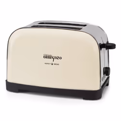 Orbegozo TOV 5210, 2 fetta/e, Beige, Acciaio inox, Pulsanti, Manopola, 850 W, 220-240 V