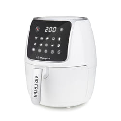 Orbegozo FDR 64 friggitrice Singolo 4 L 1500 W Nero, Acciaio inox, Bianco