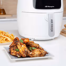 Orbegozo FDR 64 friggitrice Singolo 4 L 1500 W Nero, Acciaio inox, Bianco - Vista aggiuntiva 4