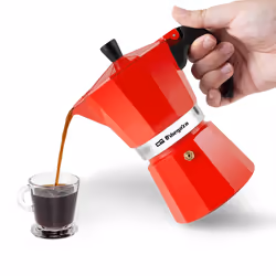 Orbegozo KFR 640 caffettiera manuale Moka Rosso - Vista aggiuntiva 6