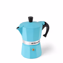 Orbegozo KFV 345, Moka, Blu, Alluminio, 3 tazze