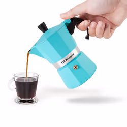 Orbegozo KFV 345 caffettiera manuale Moka Blu - Vista aggiuntiva 7