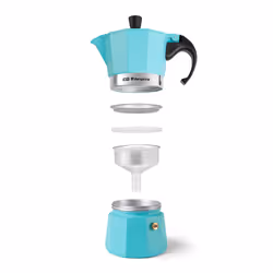 Orbegozo KFV 345 caffettiera manuale Moka Blu - Vista aggiuntiva 8