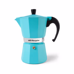 Orbegozo KFV 645 caffettiera manuale Moka Blu - Vista aggiuntiva 2