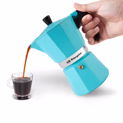 Orbegozo KFV 645 caffettiera manuale Moka Blu - Vista aggiuntiva 7