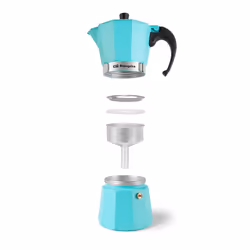 Orbegozo KFV 645 caffettiera manuale Moka Blu - Vista aggiuntiva 8