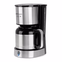 Orbegozo CG 5020, Macchina da caffè con filtro, Caffè macinato, 800 W, Nero, Acciaio inox