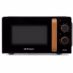 Forno a microonde con grill Orbegozo MI 2140 in nero e legno con 700W de potenza de microonde, 900W de potenza de grill, 20 l ...