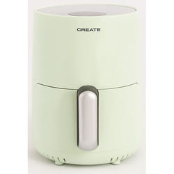 CREATE Air Fryer Singolo 1,5 L Indipendente 900 W Friggitrice ad aria calda Verde chiaro