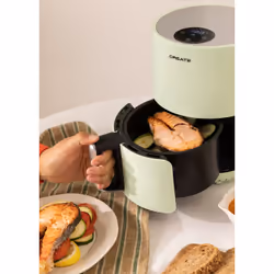 CREATE Air Fryer Singolo 1,5 L Indipendente 900 W Friggitrice ad aria calda Verde chiaro - Vista aggiuntiva 4