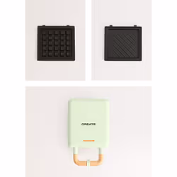 CREATE 211241 tostiera 800 W Verde