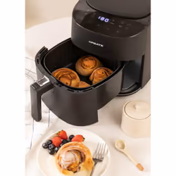CREATE Fryer Air Pro Compact Singolo 3,5 L Indipendente 1300 W Friggitrice ad aria calda Nero - Vista aggiuntiva 6