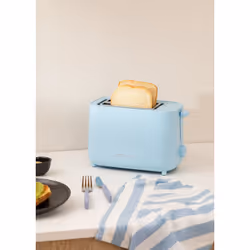 CREATE Toast Studio, 2 fetta/e, Blu, Plastica, Pulsanti, Livello, Manopola, CE, LVD, EMC, ROHS, LFGB, ERP, 750 W
