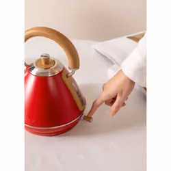 CREATE Retro bollitore elettrico 1 L 1200 W Rosso