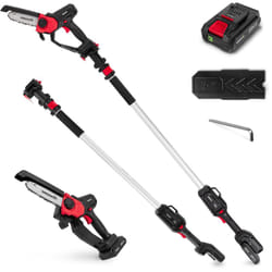 Potatore ad alta altezza batteria al litio 240V, lunghezza lama 158mm, distanza massima 225cm Greencut PP200L