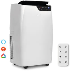Mc Haus - Climatizzatore portatile di 12000 BTU/h, wifi connection app, sistema silentblocks, 3026 frigoriferi, classe a, 4 in 1: raffreddatore,