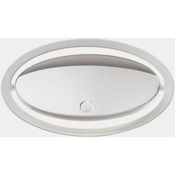 Ely Lampada da parete da incasso per interni led bianco caldo 3000k 485lm di colore bianco