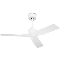 Efectoled - Forlight Lace - Ventilatore da Soffitto Bianco 3 Pale