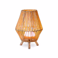 La lampada decorativa a batteria Sisine 30 è intrecciata a mano con fibre naturali. Questa lampada è l'aggiunta perfetta per  ...