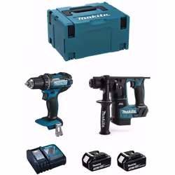 MAKITA Kit MPK18223A Trapano Avvitatore MAKITA DDF482 - Nuovo Trapano Avvitatore più compatto del modello precedente (DDF456) ...