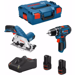 BOSCH Kit 12V B12GSRGKS2bat3a-40 Trapano Avvitatore BOSCH GSR 12V-15 Professional - Il suo design estremamente corto da 169 m ...