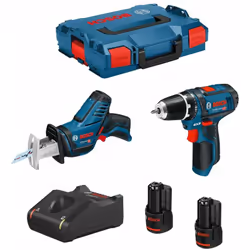 BOSCH Kit 12V B12GSRGSA2bat3a-40 Trapano Avvitatore BOSCH GSR 12V-15 Professional - Il suo design estremamente corto da 169 m ...