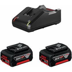 Bosch - Power Set (2 x 18V 5,0 Ah + GAL18V-40)