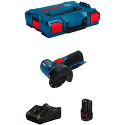 Bosch - Smerigliatrice gws 12V-76 (1 x 3,0 Ah + GAL12V-40 + L-Boxx 102)