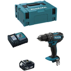 Makita - Trapano a Percussione DHP482RTJ1 (1 x 5,0 Ah + DC18RC + makpac 2)