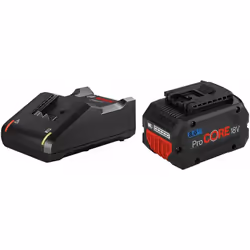 Power Set BOSCH (1 x 18V 8,0 Ah ProCORE + GAL18V-40) Batteria BOSCH GBA 18V 8,0 Ah ProCORE - 87% più potente rispetto a una b ...