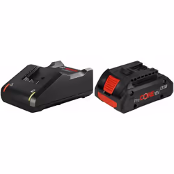 Power Set BOSCH (1 x 18V 4,0 Ah ProCORE + GAL18V-40) Batteria BOSCH GBA 18V 4,0 Ah ProCORE - 87% più potente rispetto a una b ...
