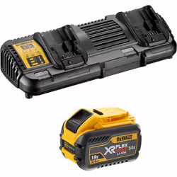 DeWALT Power Set FlexVolt (1 x 54V/18V 9,0 Ah + DCB132) Batteria DeWALT DCB547 54V/18V 9,0 Ah - Tecnologia XR FLEXVOLT : offr ...