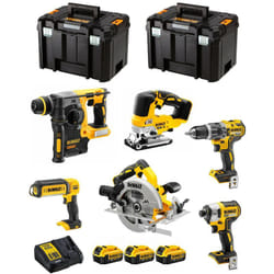 Kit DCK699M3T pro (DCD796 + DCS570 + DCS334 + DCF887 + DCH273 + DCL050 + 3 x 4,0 Ah + DCB115 + 2 x tstak vi) - Dewalt