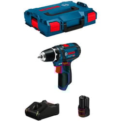 Bosch - Trapano Avvitatore gsr 12V-15 (1 x 3,0 Ah + GAL12V-40 + L-Boxx 102)