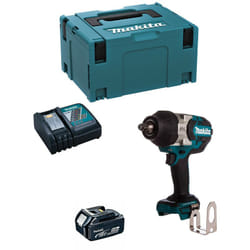 Avvitatore ad Impulsi Makita DTW1002RTJ1 (1 x 5,0 Ah + DC18RC + makpac 3)