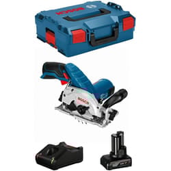 Bosch - Sega Circolare gks 12V-26 (1 x 6,0 Ah + GAL12V-40 + L-Boxx 136)