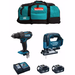 MAKITA Kit MK202 Trapano a Percussione MAKITA DHP482 - Nuovo Trapano a Percussione più compatto del modello precedente (BHP45 ...