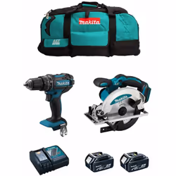 MAKITA Kit MK203 Trapano a Percussione MAKITA DHP482 - Nuovo Trapano a Percussione più compatto del modello precedente (BHP45 ...