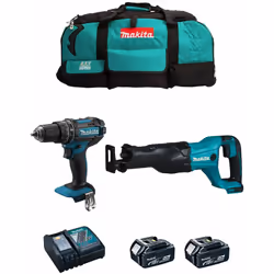 MAKITA Kit MK204 Trapano a Percussione MAKITA DHP482 - Nuovo Trapano a Percussione più compatto del modello precedente (BHP45 ...