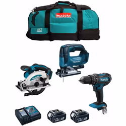MAKITA Kit MK302 Trapano a Percussione MAKITA DHP482 - Nuovo Trapano a Percussione più compatto del modello precedente (BHP45 ...