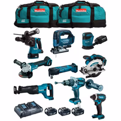 MAKITA Kit MK902 Trapano a Percussione MAKITA DHP481 - Motore brushless BL : più efficiente, riduce l'attrito e il surriscald ...