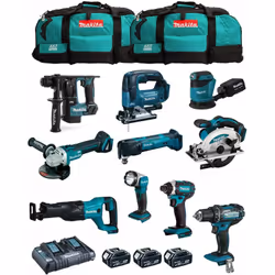 MAKITA Kit MK1001 Trapano Avvitatore MAKITA DDF482 - Nuovo Trapano Avvitatore più compatto del modello precedente (DDF456) -  ...