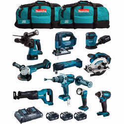 MAKITA Kit MK1002 Trapano a Percussione MAKITA DHP481 - Motore brushless BL : più efficiente, riduce l'attrito e il surriscal ...