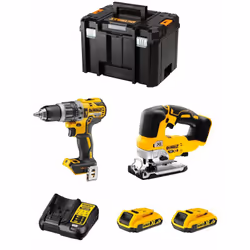 DeWALT Kit DWK202 Trapano a Percussione DeWALT DCD796 - Motore con tecnologia brushless per un'eccellente efficienza - Il des ...