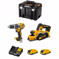 DeWALT Kit DWK207 Trapano a Percussione DeWALT DCD796 - Motore con tecnologia brushless per un'eccellente efficienza - Il des ...