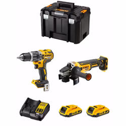 DeWALT Kit DWK208 Trapano a Percussione DeWALT DCD796 - Motore con tecnologia brushless per un'eccellente efficienza - Il des ...