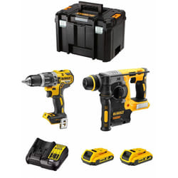 Dewalt - Kit DWK210 (DCD796 + DCH273 + 2 x 2,0 Ah + DCB107 + tstak vi)